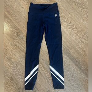 Tory Sport Navy Leggings